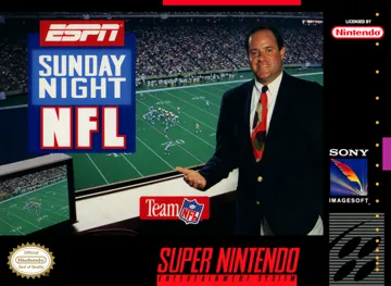 ESPN Sunday Night NFL (USA) box cover front